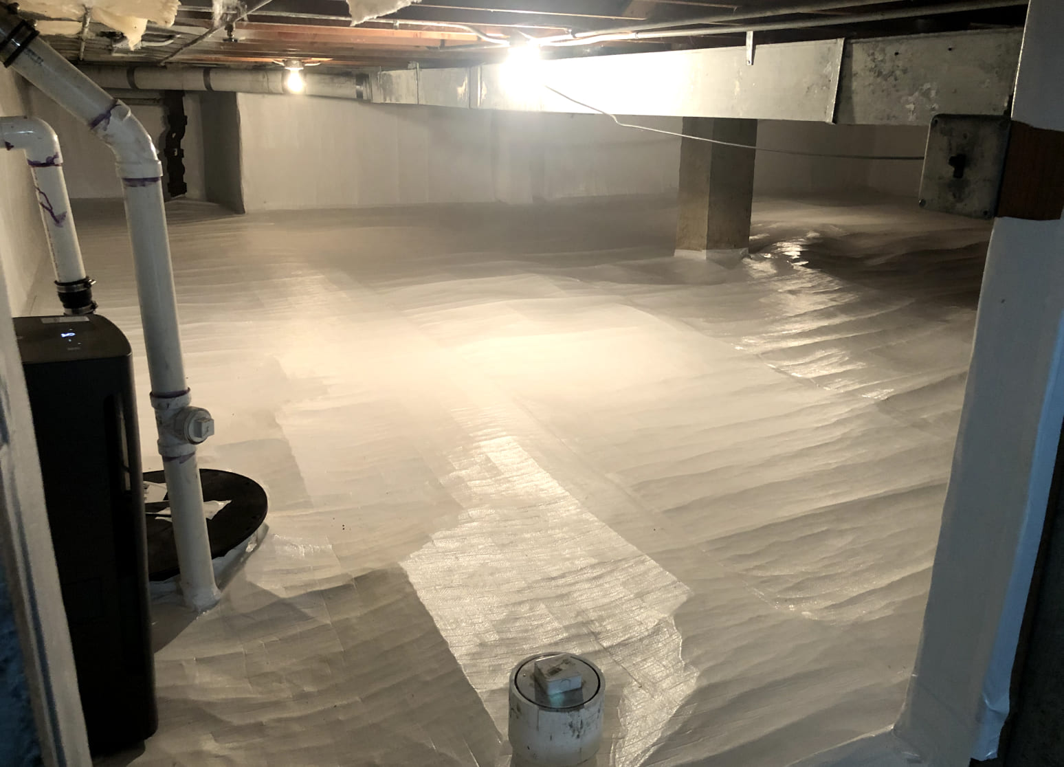 encapsulated crawl space by accu-dry